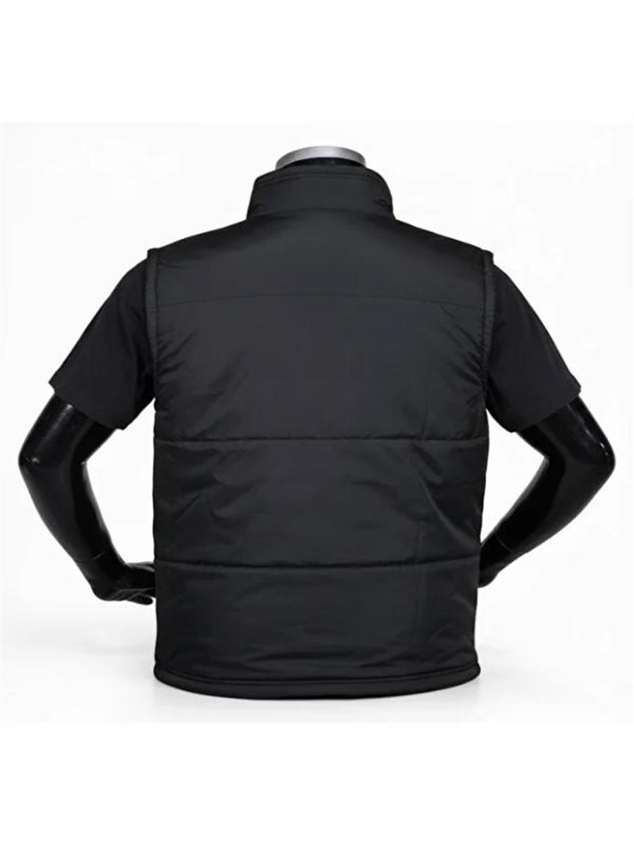 Kışlık Mikro Yelek İçi Polarlı Siyah